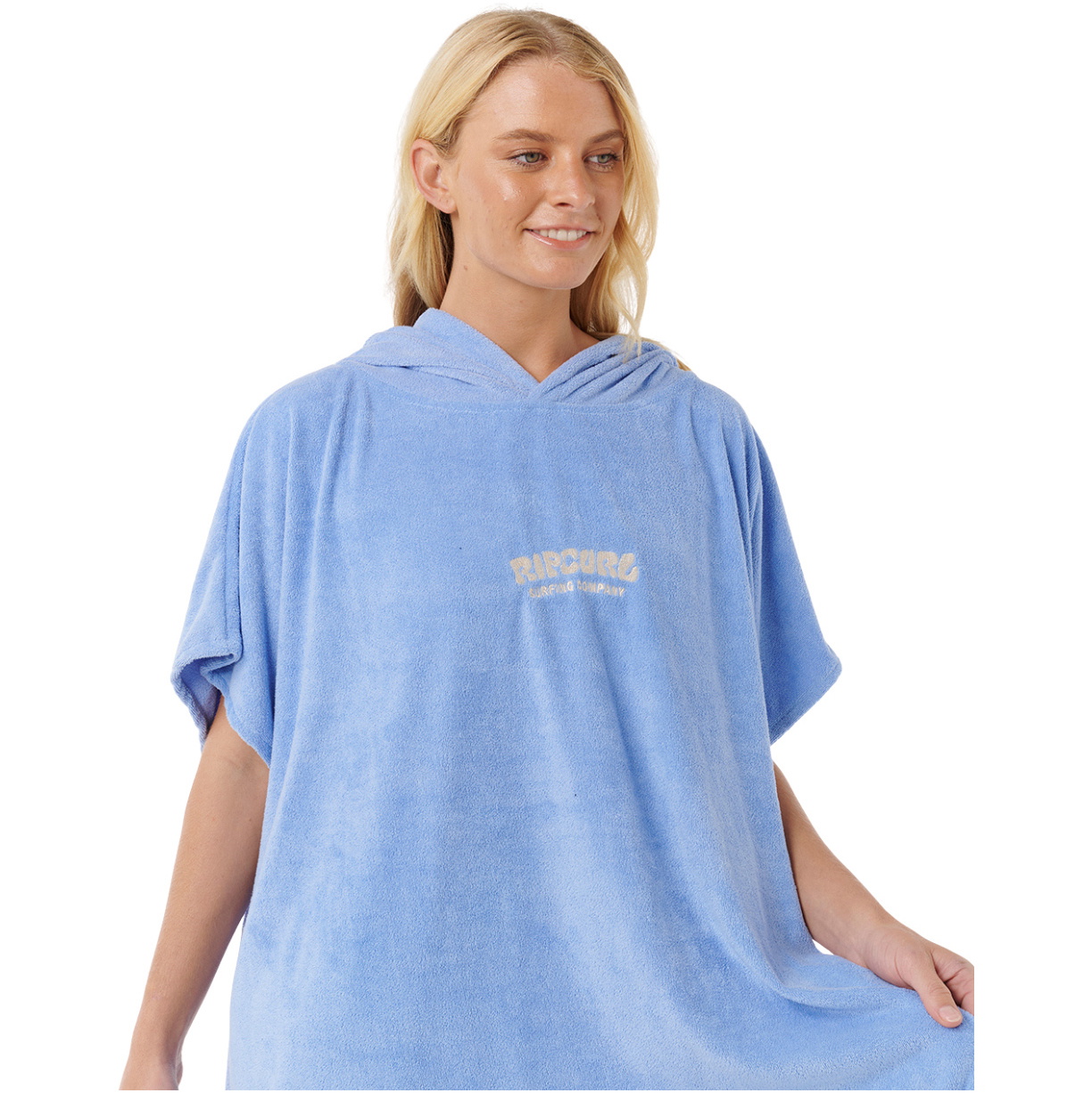 2026 Rip Curl Womens Classic Surf Hooded Towel 00ZWTO - Blue